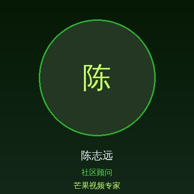 芒果视频陈志远